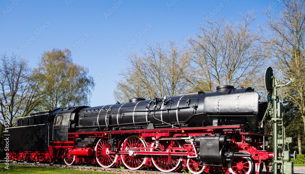 Obraz premium Dampflokomotive