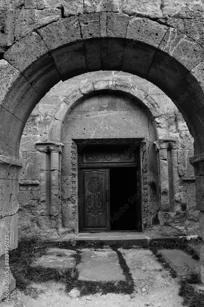 Entrance to an Armenian Church Entrance to an Armenian Church