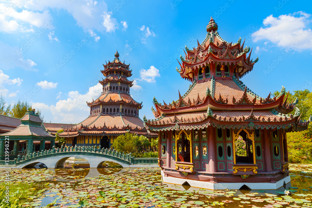 Fototapeta premium Phra Kaew Pavilion in Thailand