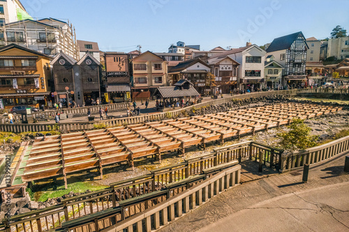 japanese landscape - yubatake - kusatsu - gunma