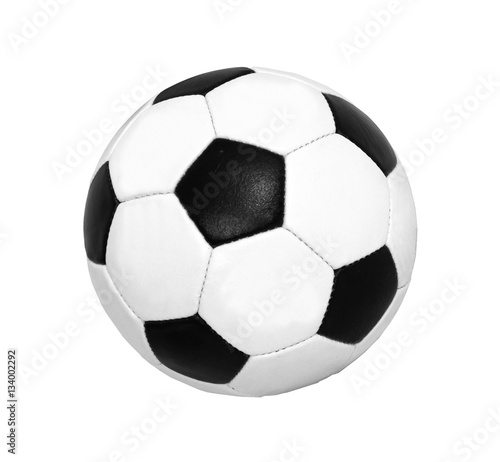 soccer (football) ball isolated on white © wolfelarry