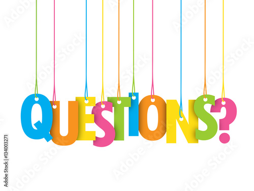 QUESTIONS? letters icon