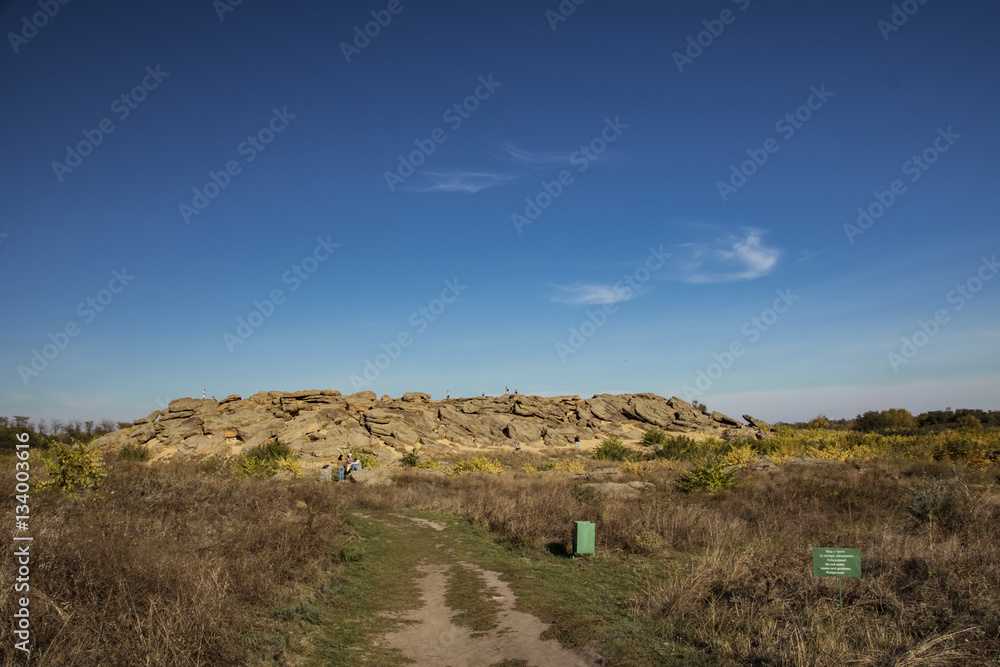 Stone range Kamyana Mohyla Stone range Kamyana Mohyla