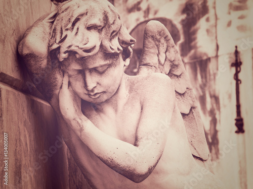 Mourning angel photo