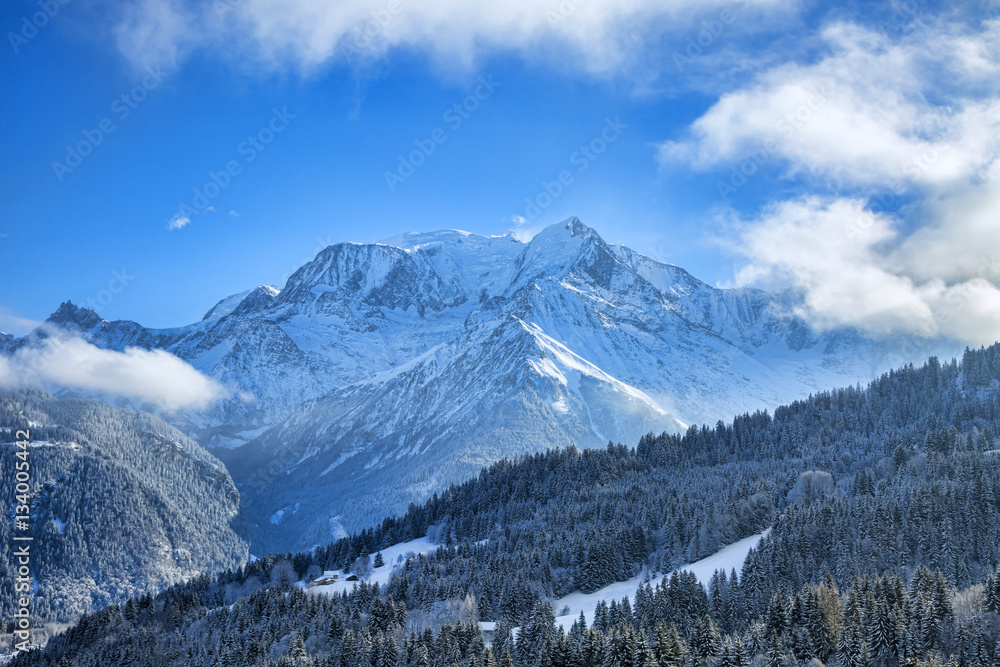 Fototapeta premium Mont Blanc Massif