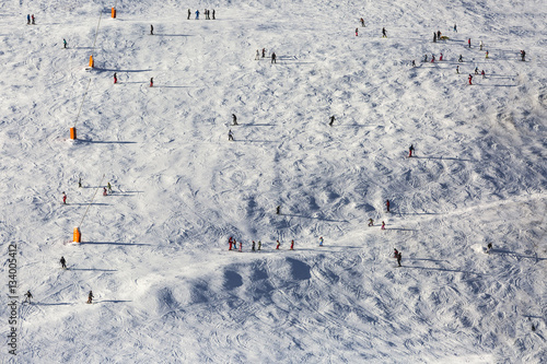 Skiers on the Slope © Provisualstock.com