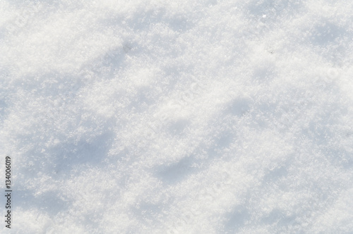 Winter snow background white snow flakes and crystals
