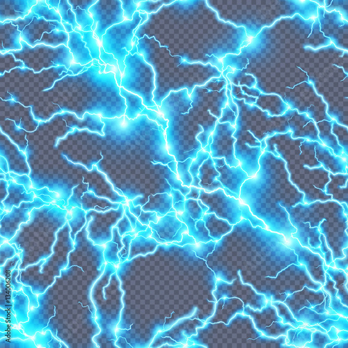 Seamless electricity background. EPS 10