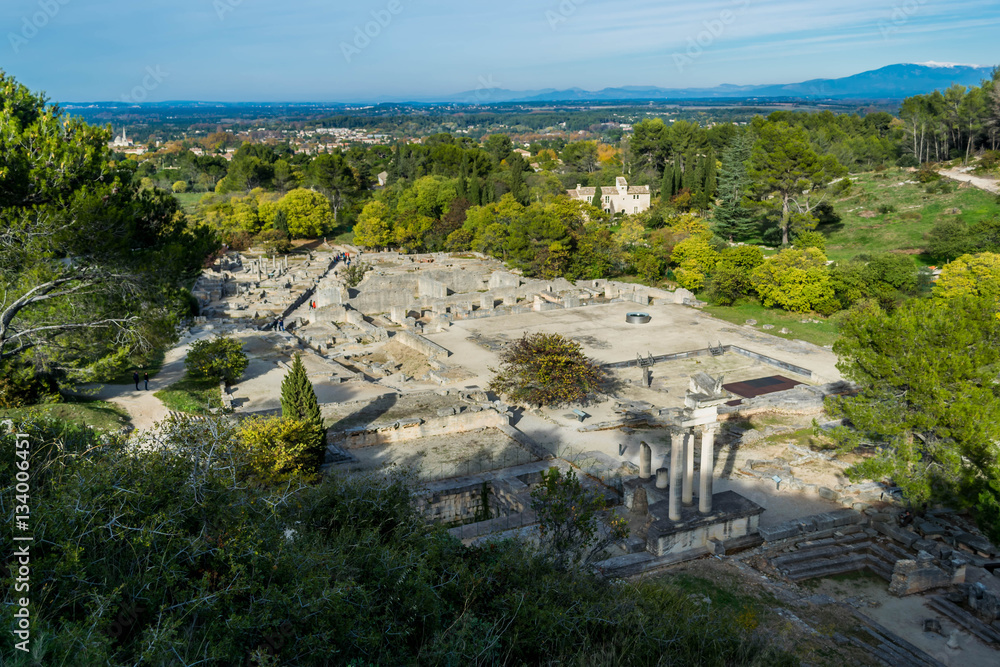 Obraz premium Glanum, Saint-Remy-de-Provence, France.