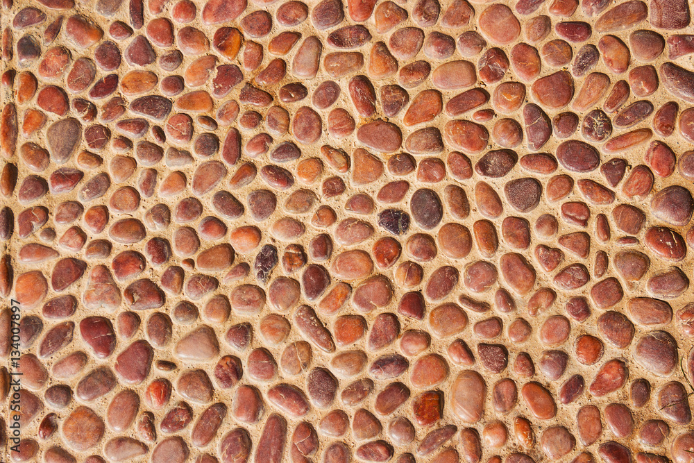 Abstract red stone textured floor background