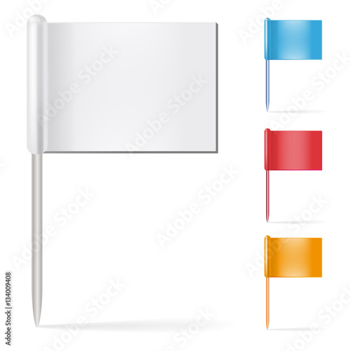 Pin flags