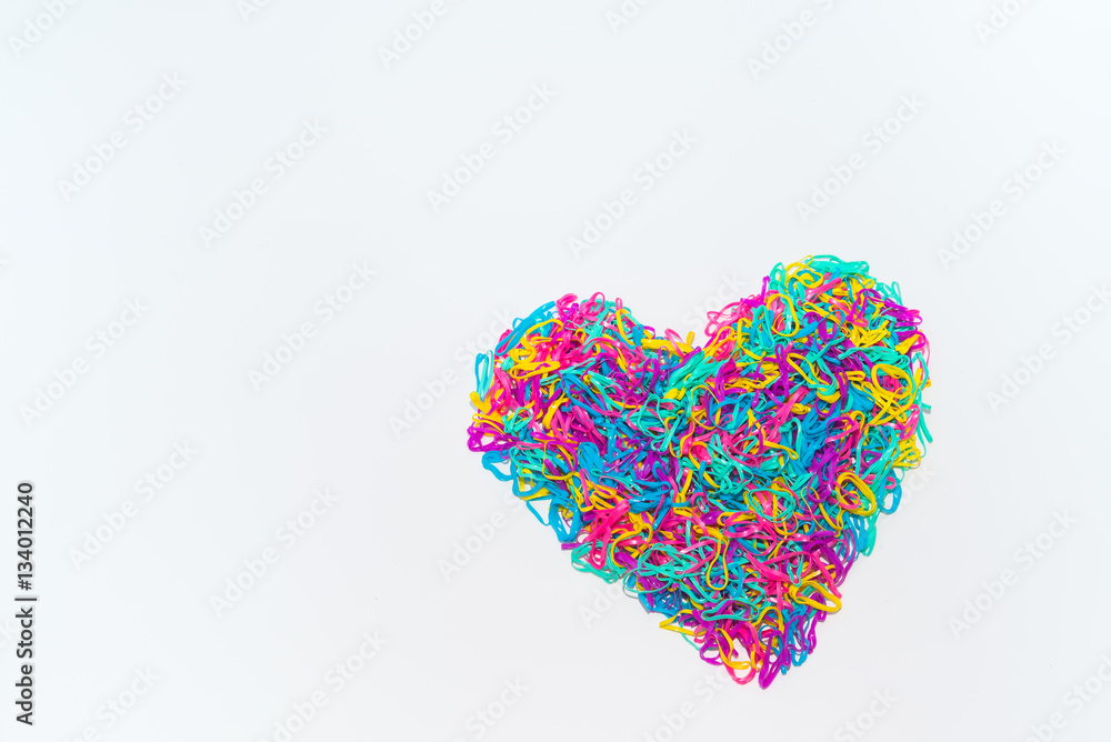 Colorful Heart. Colorful Heart.