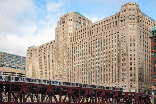 Merchandise Mart with Train