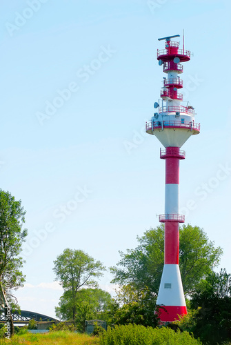 Baltiysk, Russia - June 29, 2010: New lighthouse in Baltiysk. ex-Pillau. Kaliningrad region. Russia photo