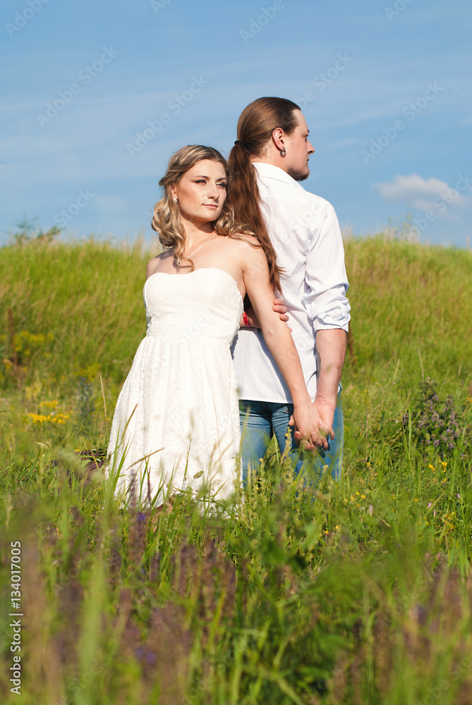 Happy Couple in Love - Romantic Relationship - Valentines Day Concept - Love Story Happy Couple in Love - Romantic Relationship - Valentines Day Concept - Love Story