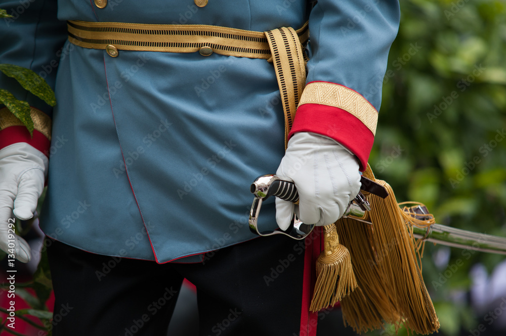 Historische Uniform aus der Kaiserzeit