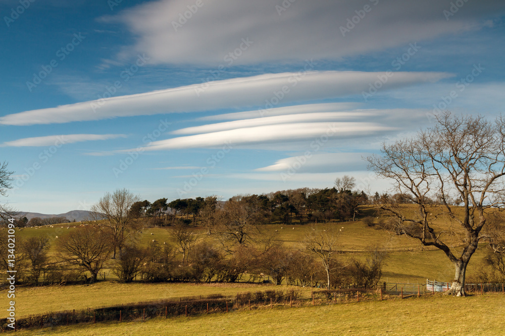 Fototapeta premium Lenticular Clouds