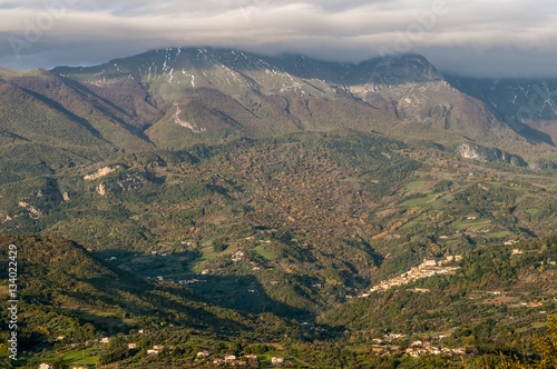 Farindola and Gran Sasso National Park  Italy