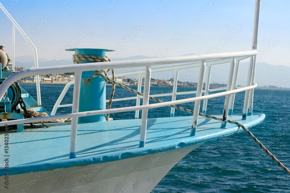 Obraz premium Ship Board with Rope