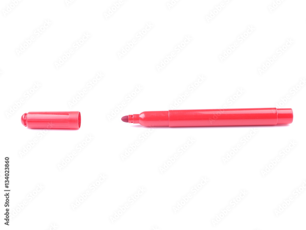 marker on a white background marker on a white background