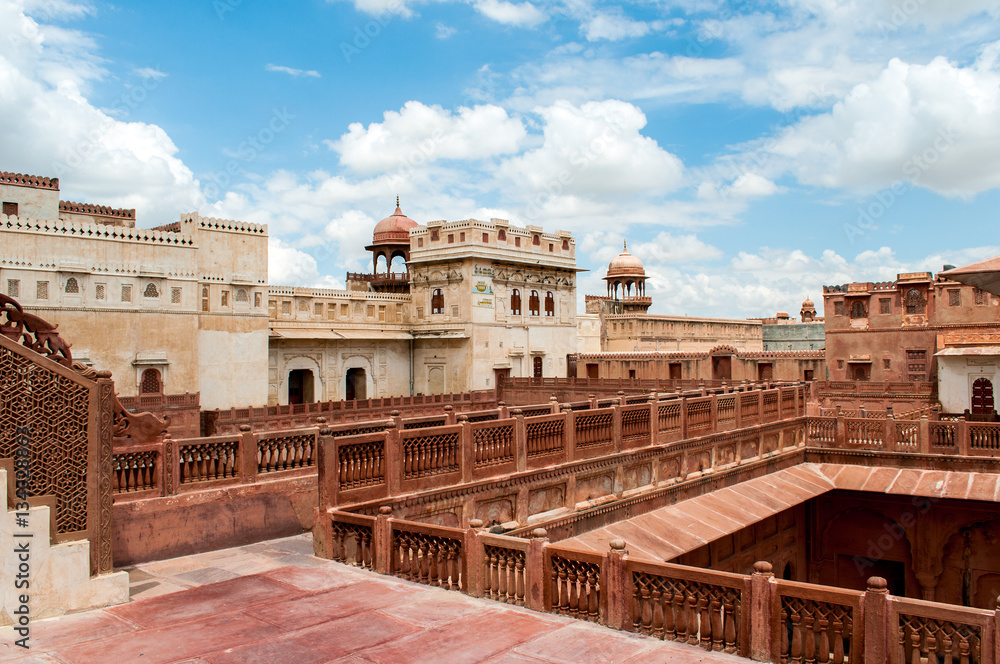 Junagarh Fort in Bikaner, Rajasthan, India.