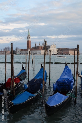 gondolas in Venice © Donato