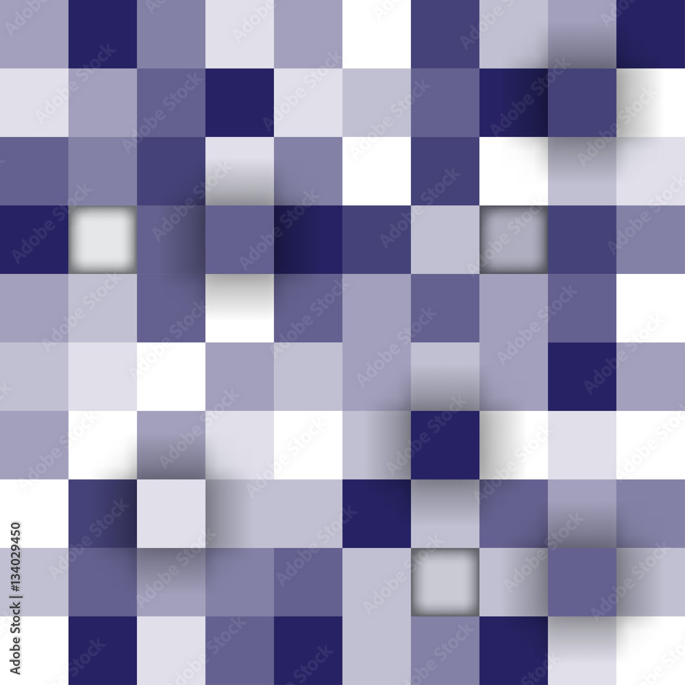 Vector background. Illustration of abstract texture with blue squares Vector background. Illustration of abstract texture with blue squares