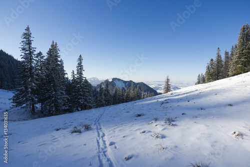 Wallpaper Mural Winter in den Bergen Torontodigital.ca