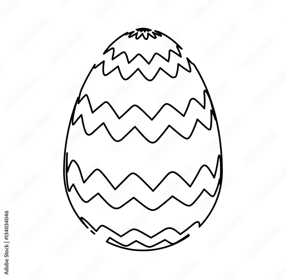 egg paint easter season vector illustration design egg paint easter season vector illustration design