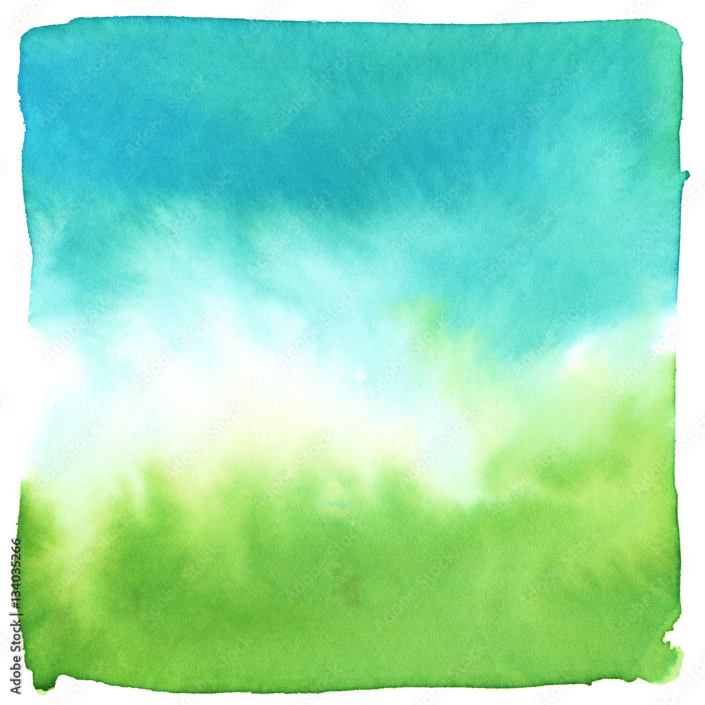 Abstract watercolor painted background

