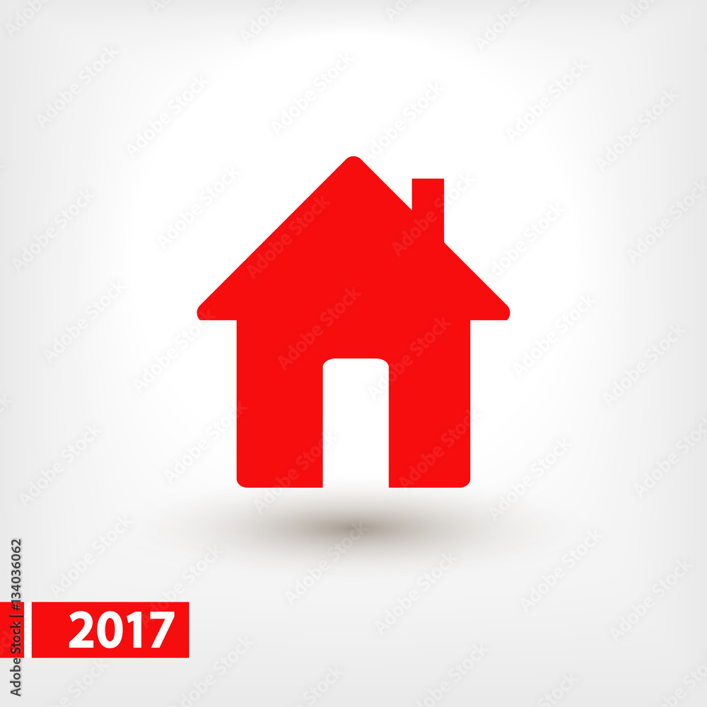 house icon, vector illustration. Flat design style house icon, vector illustration. Flat design style