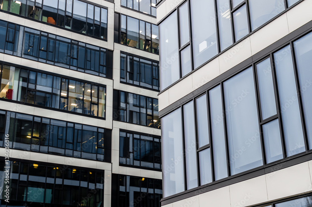Fototapeta premium Office business building