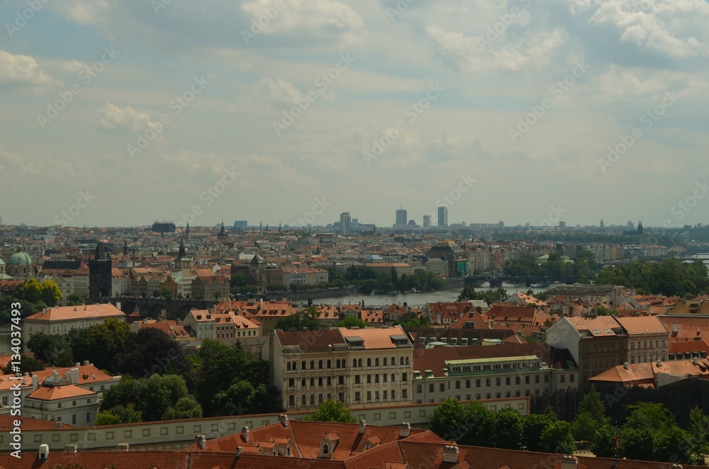 Fototapeta premium The landscape of Prague