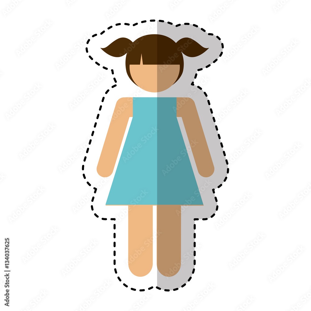 little girl student avatar vector illustration design little girl student avatar vector illustration design