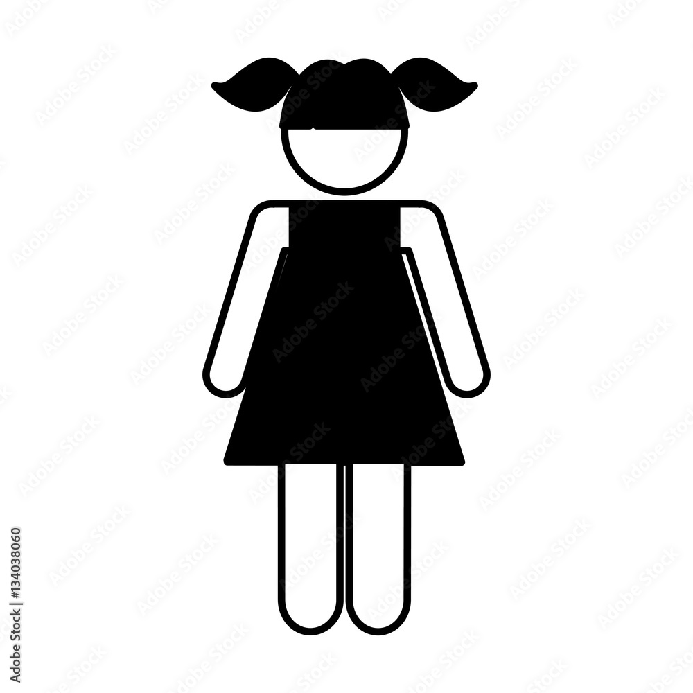 little girl student avatar vector illustration design little girl student avatar vector illustration design