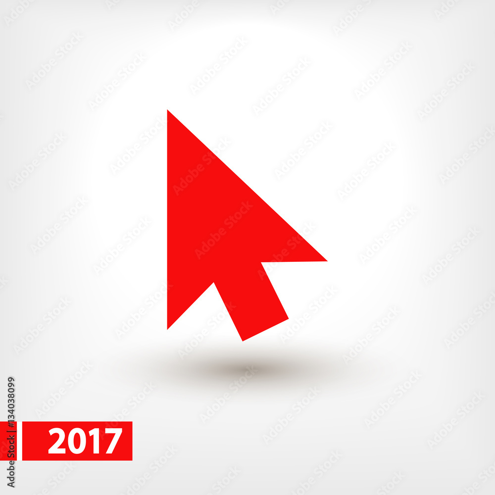 cursors icon, vector illustration. Flat design style cursors icon, vector illustration. Flat design style
