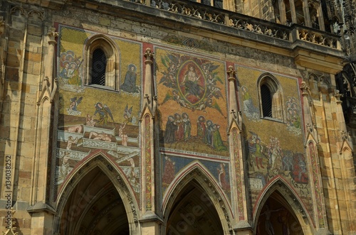 The cathedral Saint Vitus in Prague photo