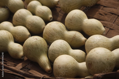 Sun dried Bottle gourd