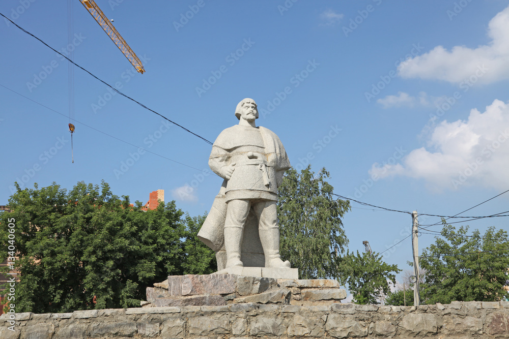 Russia. Mordovia. Saransk city, Yemelyan Pugachev Monument