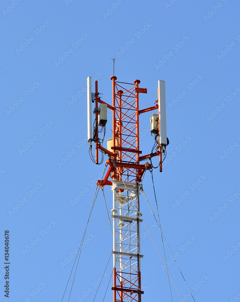 Telecommunication tower Antenna background Telecommunication tower Antenna background