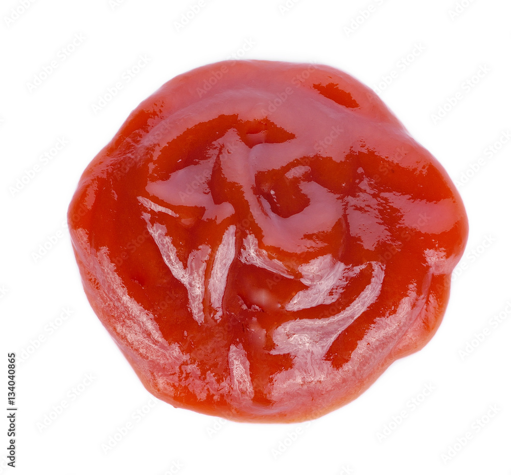 tomato sauce or ketchup isolated on a white background tomato sauce or ketchup isolated on a white background