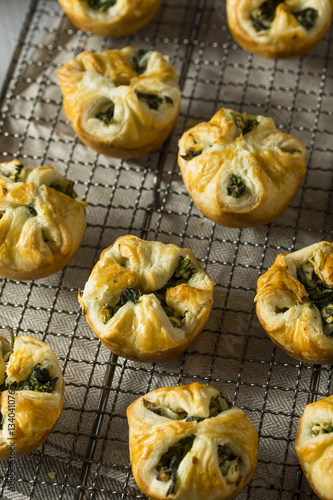 Homemade Spinach Muffin Puff © Brent Hofacker