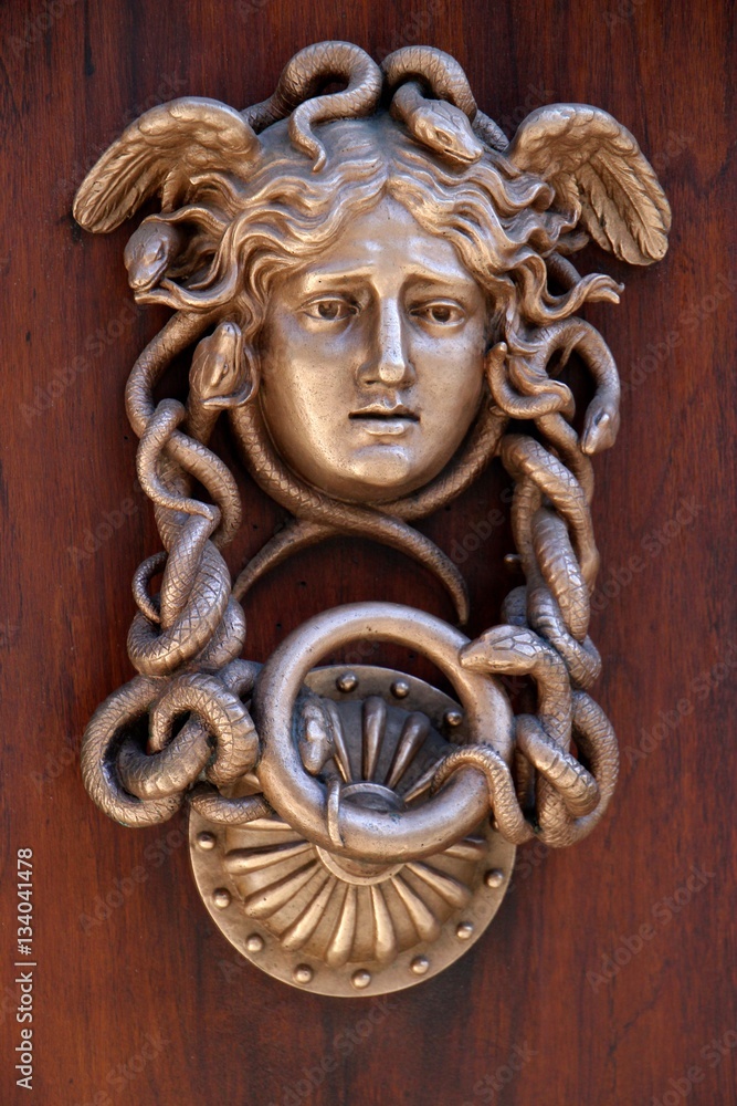 Décoration porte en bronze Décoration porte en bronze