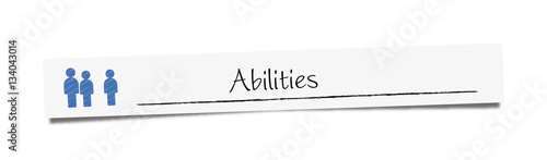 Abilities