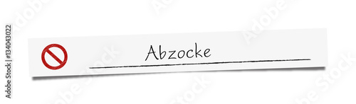 Abzocke