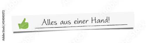 Alles aus einer Hand