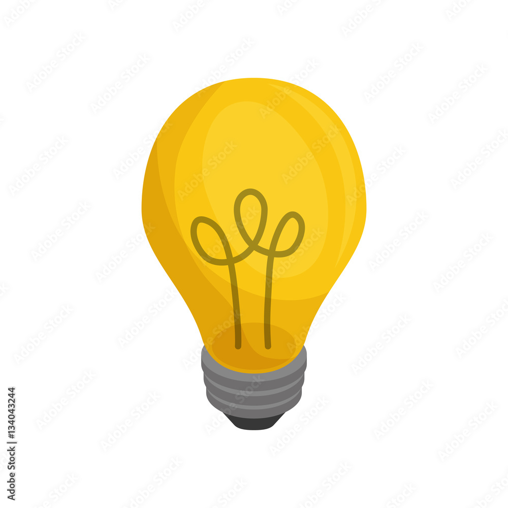 Bulb light energy icon vector illustration graphic design Bulb light energy icon vector illustration graphic design