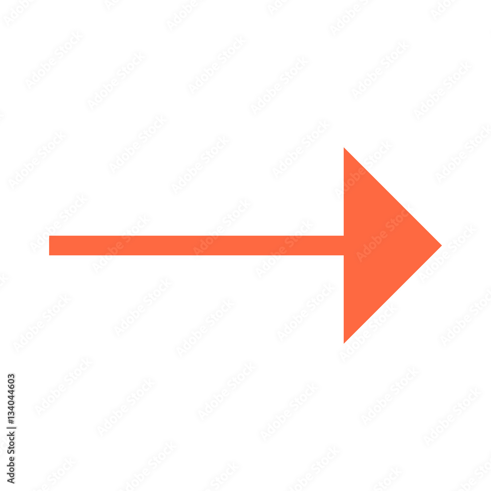 Arrow icon direction button pointer sign flat style Arrow icon direction button pointer sign flat style