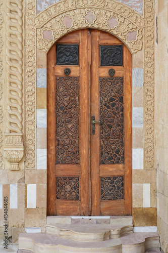 Wooden Door Ornamental Detail