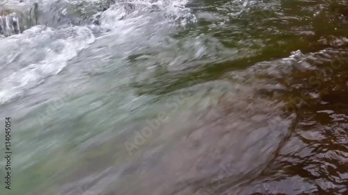 Big stounes in the mountain river